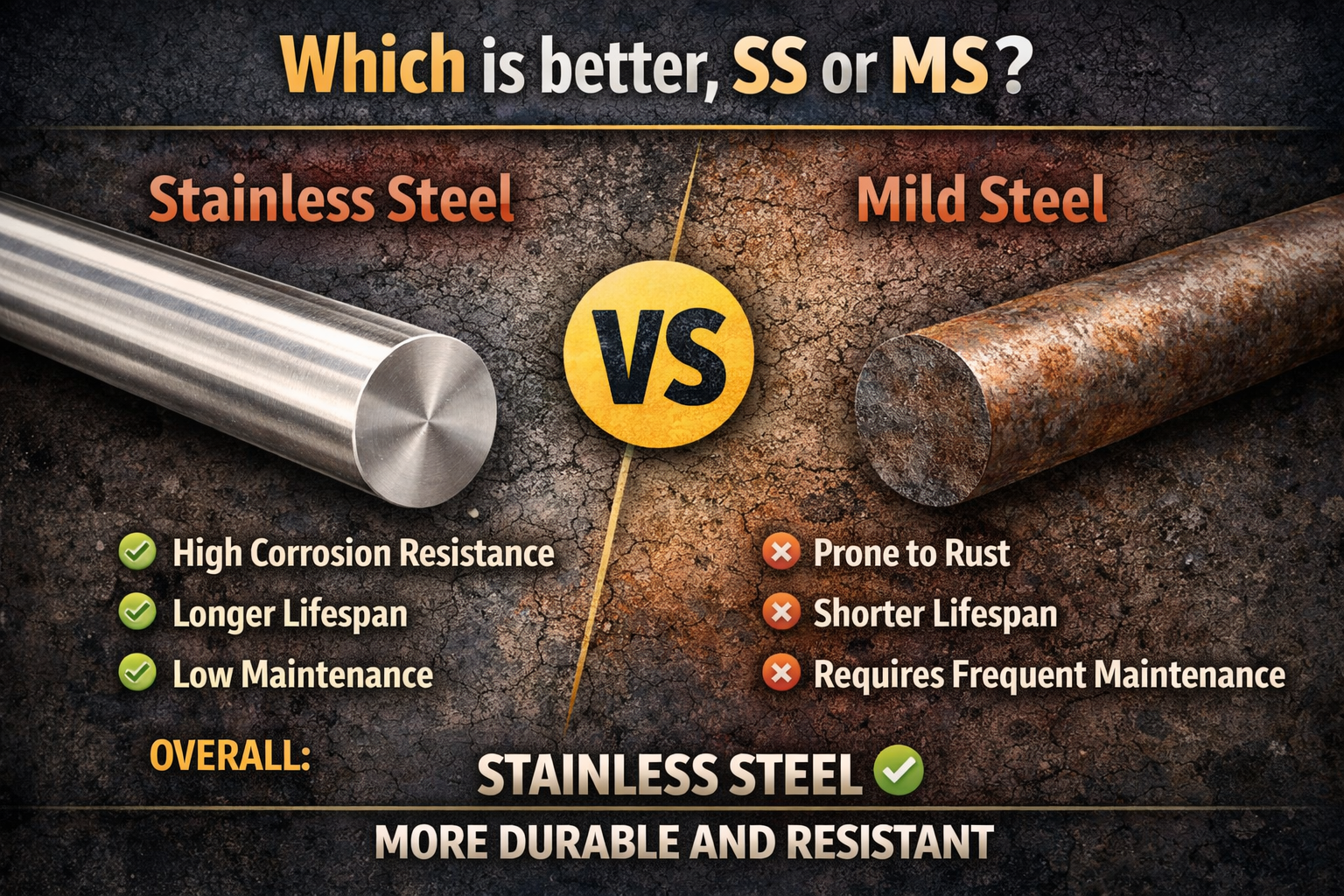 Which is better, SS or MS