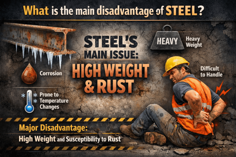 Disadvantage of Mild Steel pipes