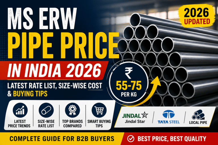 MS ERW Pipe Price in India 2026