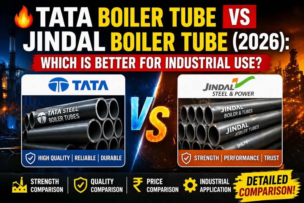 TATA Boiler Tube vs Jindal Boiler Tube