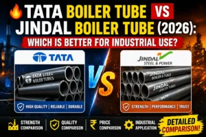 🔥 TATA Boiler Tube vs Jindal Boiler Tube (2026): Which is Better for Industrial Use?