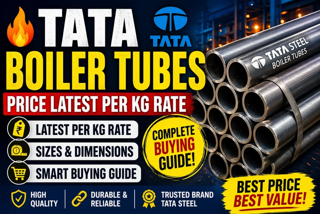 🔥 TATA Boiler Tubes Price Latest Per Kg