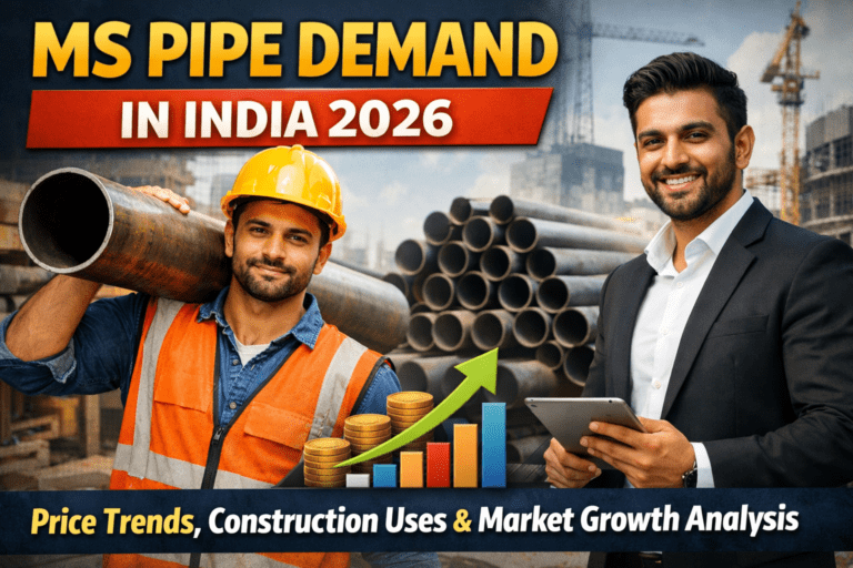 MS Pipe Demand in India 2026: Price Trends, Construction Uses & Market Growth Analysis