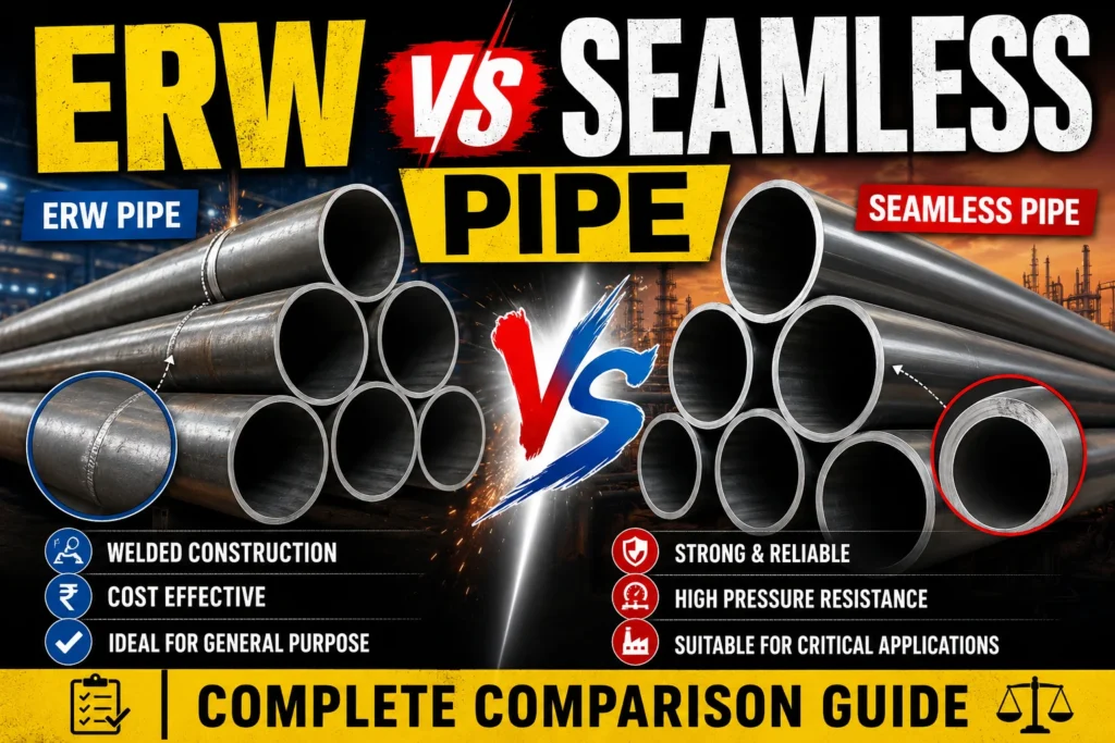 ERW vs Seamless Pipe