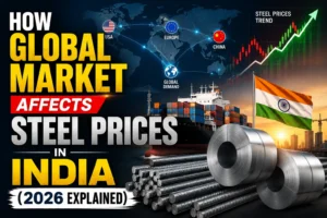 How Global Market Affects Steel Prices in India (2026 Explained)