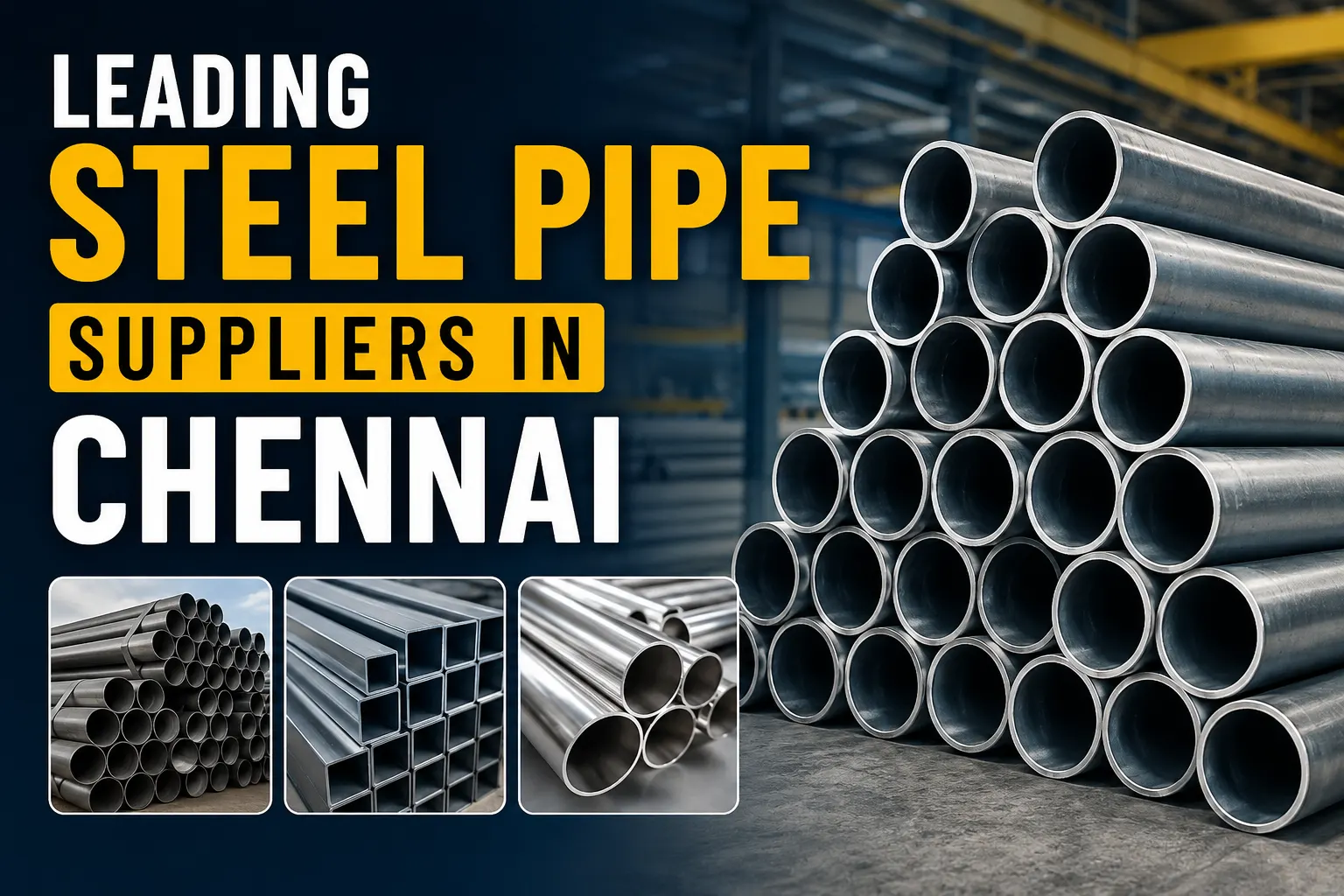 MS Pipe Dealers in Bangalore | Deal On Steel Industries